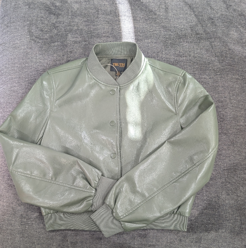 Truth By Republic Sz small Olive Green Jacket